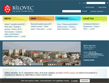 Tablet Screenshot of bilovec.cz